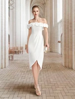 vkiss 2022 wedding white dresses simple vintage sexy little backless with split front asymmetrical knee length satin %d1%81%d0%b2%d0%b0%d0%b4%d0%b5%d0%b1%d0%bd%d0%be%d0%b5
