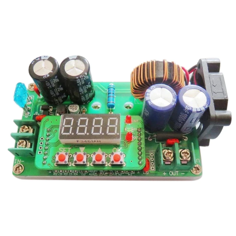 

Digital Control Power Supply 60V 8A Adjustable Step-Down Dc Regulated Constant Voltage Constant Current Ammeter Meter