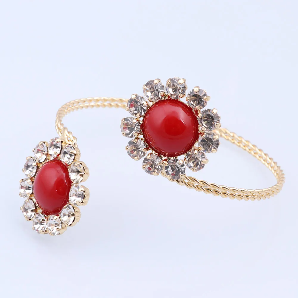 Ювелирные наборы CYNTHIA из Дубая в арабском стиле золотого цвета женские