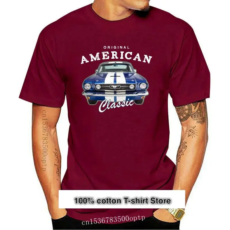 

Camiseta holgada para hombre, camisa de Mustang, talla de coche, verano americano, gran oferta, 2021, 2021, S-5x
