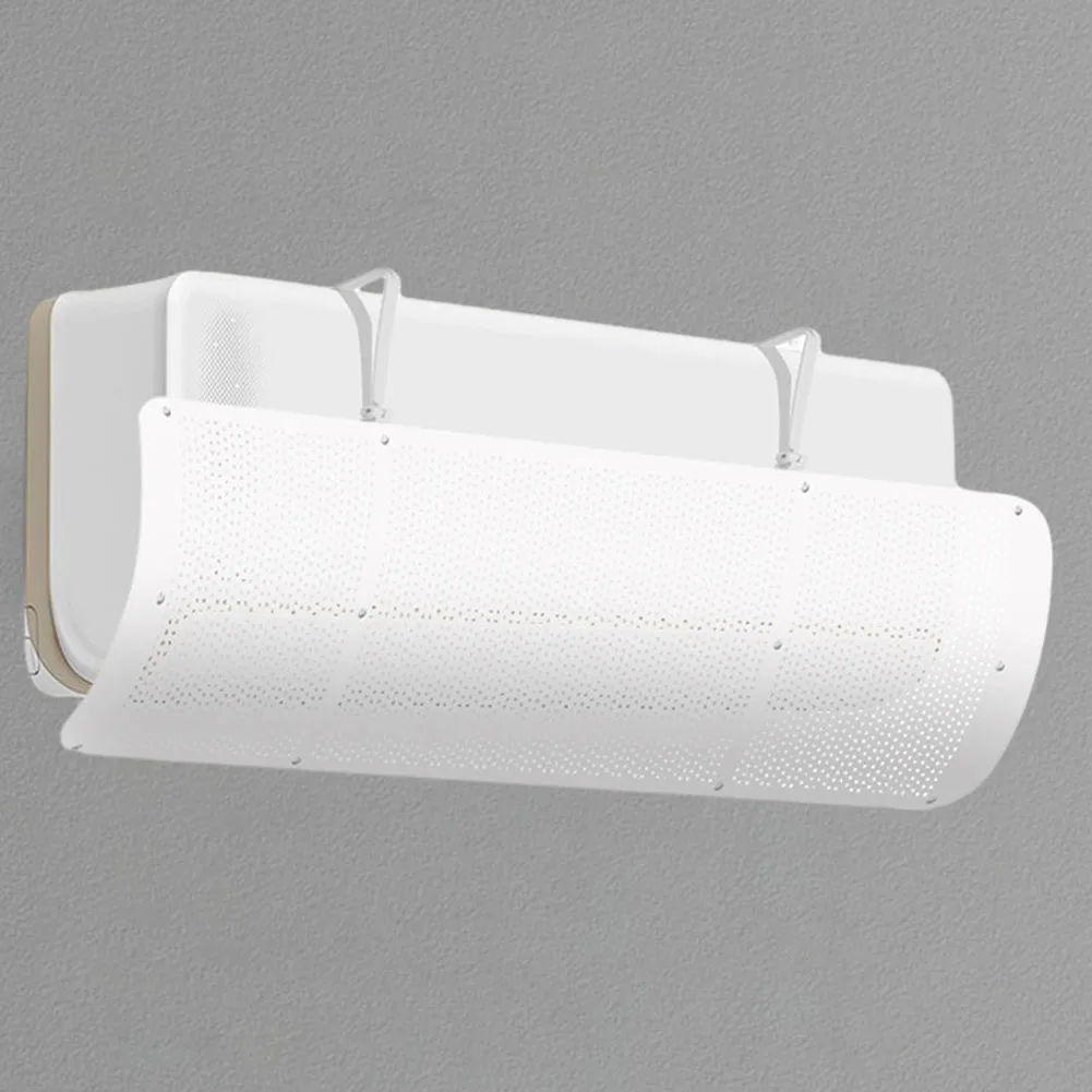 

Air Conditioner Wind Deflector Adjustable Wall-mounted Non-perforated Anti-direct Blowing Wind Shield Air Conditioning Baffler