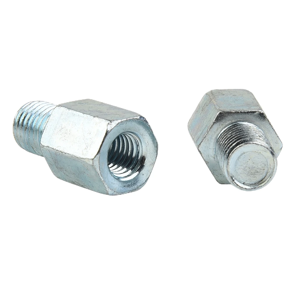 

Accessories View Mirror Screws 2pcs 8-10mm Adapters Clockwise Threaded Motorcycle Parts Durable High Quality New