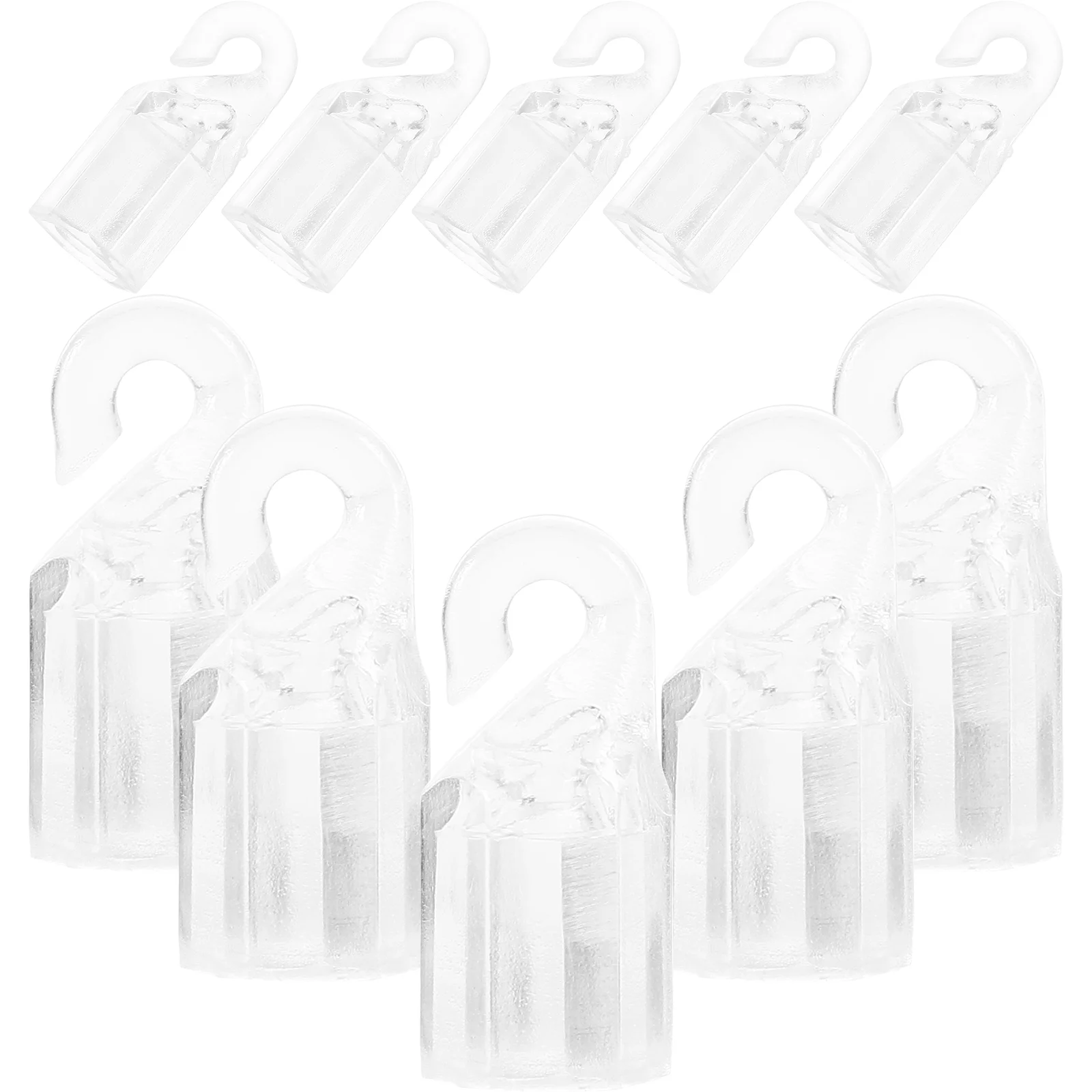 

Пластиковые крючки для штор 10 шт.