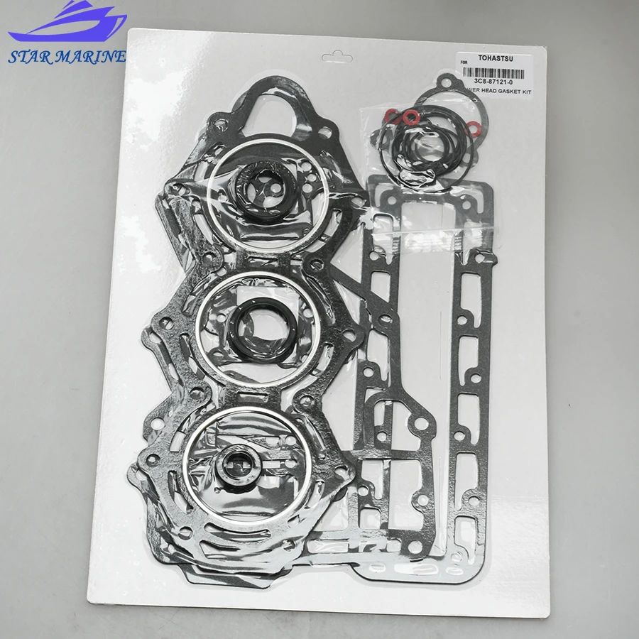 Комплект прокладок головки электропитания 3C8-87121-0 для подвесного двигателя TOHATSU