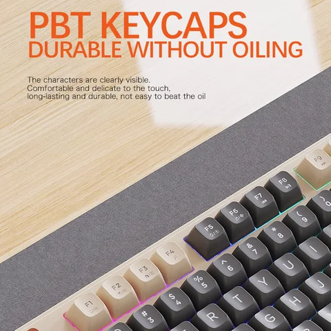 Беспроводная игровая клавиатура LAIMANEI 94 клавиш