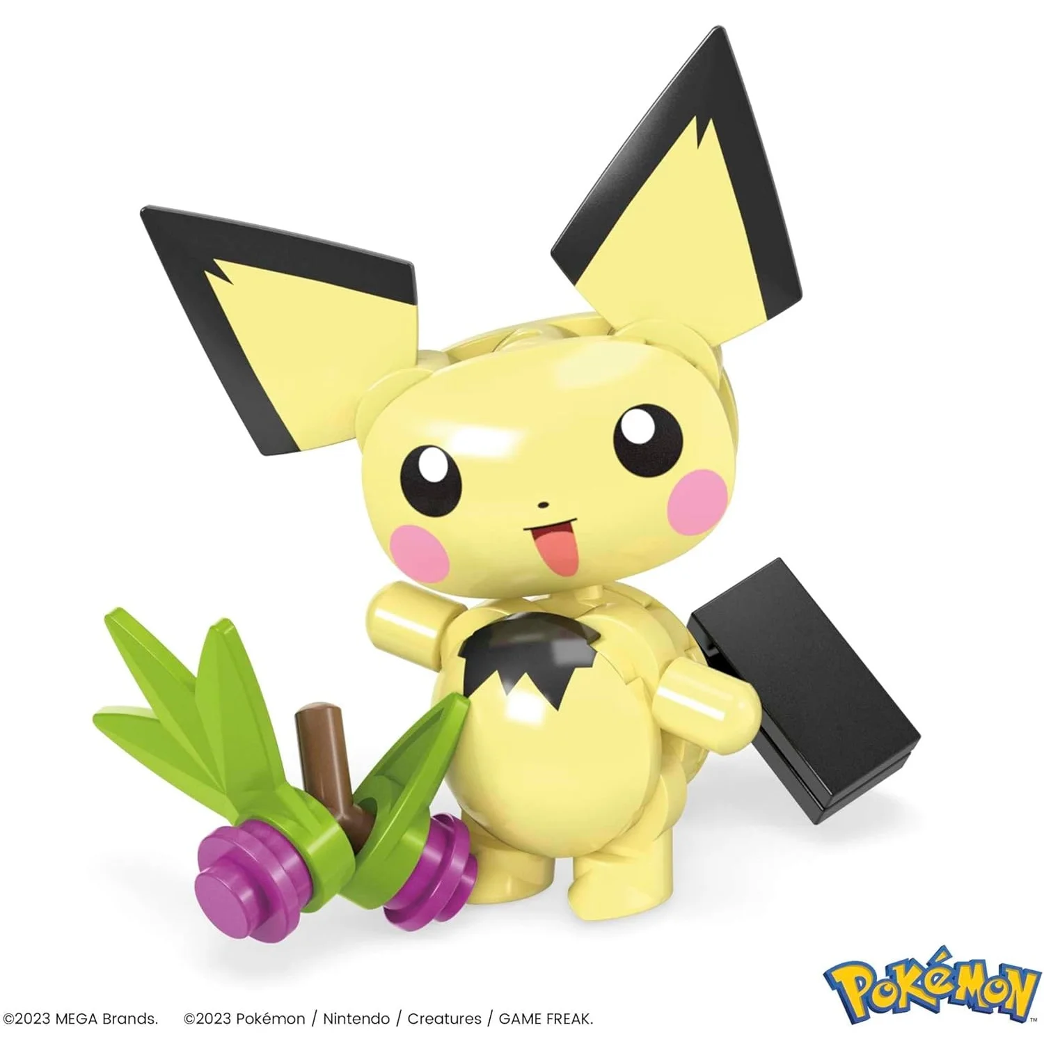 Набор для сборки Mega Pokemon Quest в лесу Пичу, 84 детали, с подвижными элементами, HPB59, без коробки (art.: 3920da0f7ea93) - 3920da0f7ea93