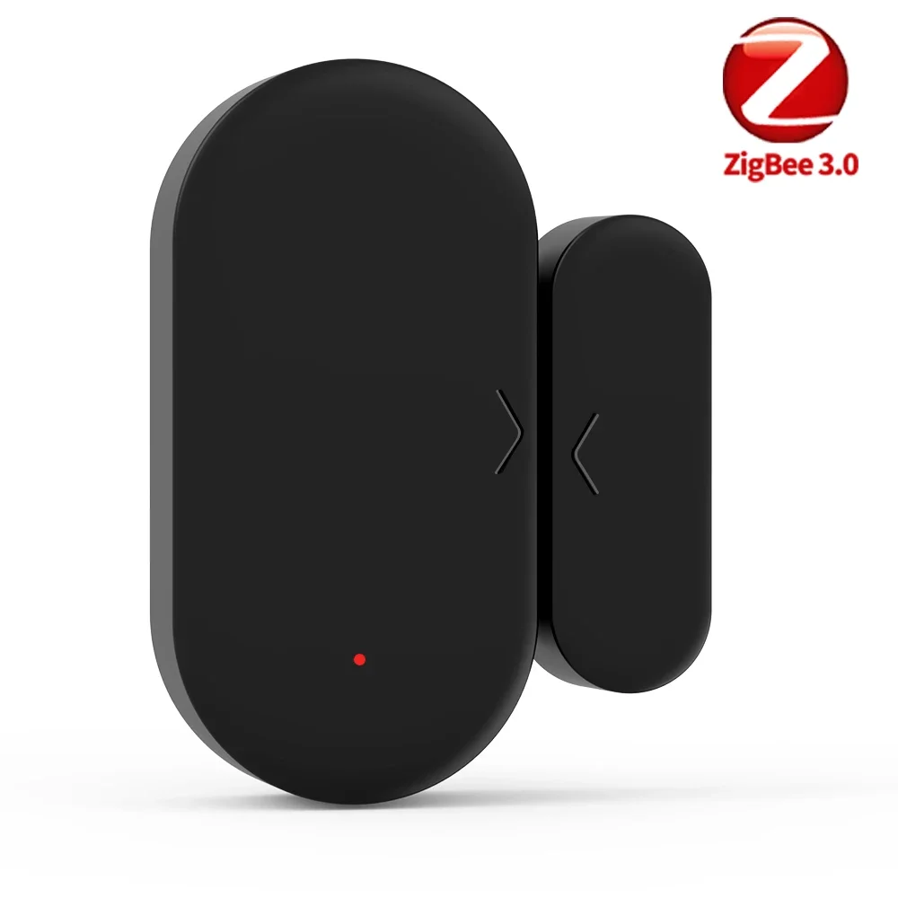 Новый датчик двери и окна Tuya Zigbee, открытие, закрытие, домашняя безопасность для умного дома, приложение, совместимое с Smart Life Alexa Google Assistant
