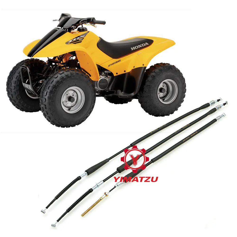 1 комплект YIMATZU ATV UTV запчасти кабель, FR. Комплекты второго тормоза для HONDA SPORTRAX TRX90 45460-HF7-003 45450-HF7-003