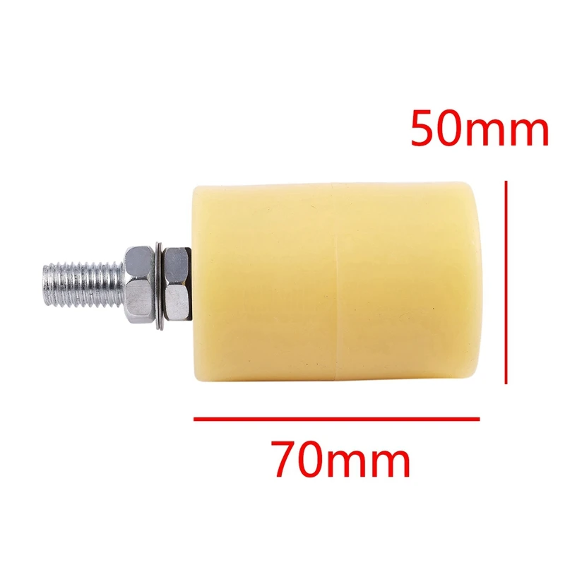 8 шт 50x70 мм пп стальной плоский роликовый подшипник направляющее колесо 6201 M12 винт