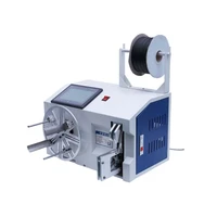 auto electric motor wire cable winding and binding machine for usb cable power cord cable