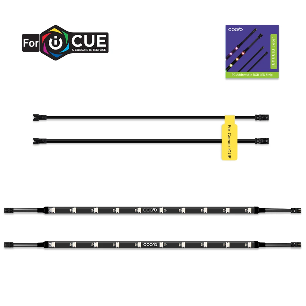 

Светодиодная лента coolo WS2812b 40 см RGB для ПК