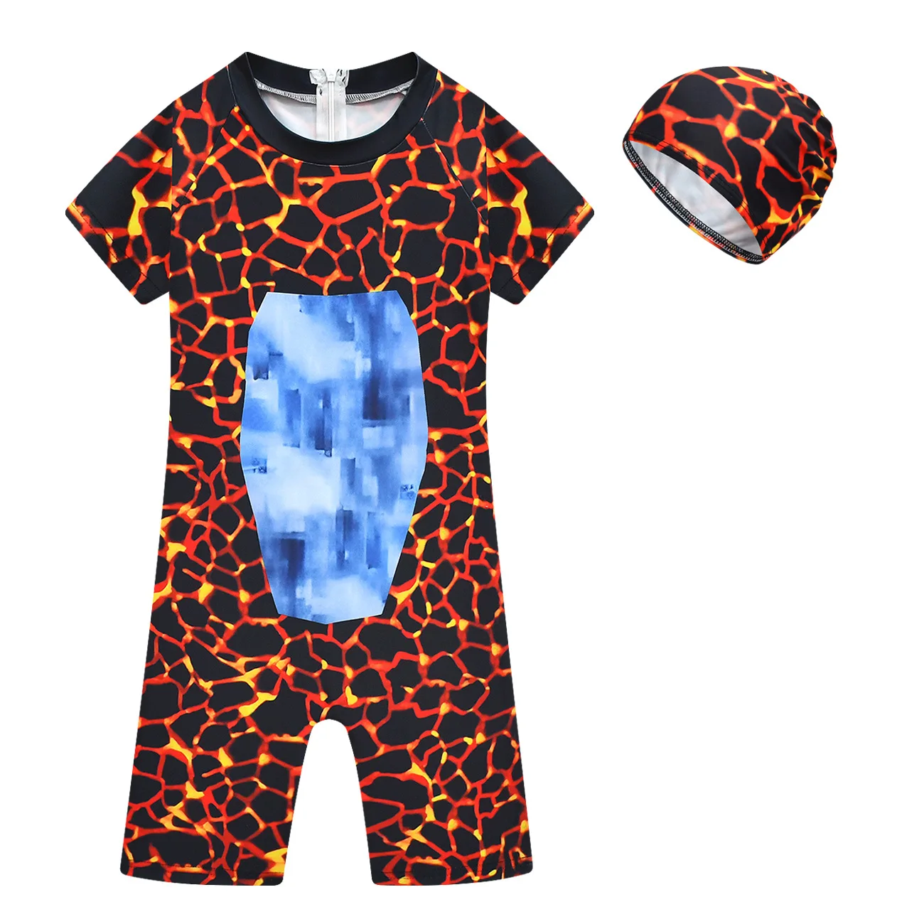 Детский слитный купальник с биркой Gorilla Tag