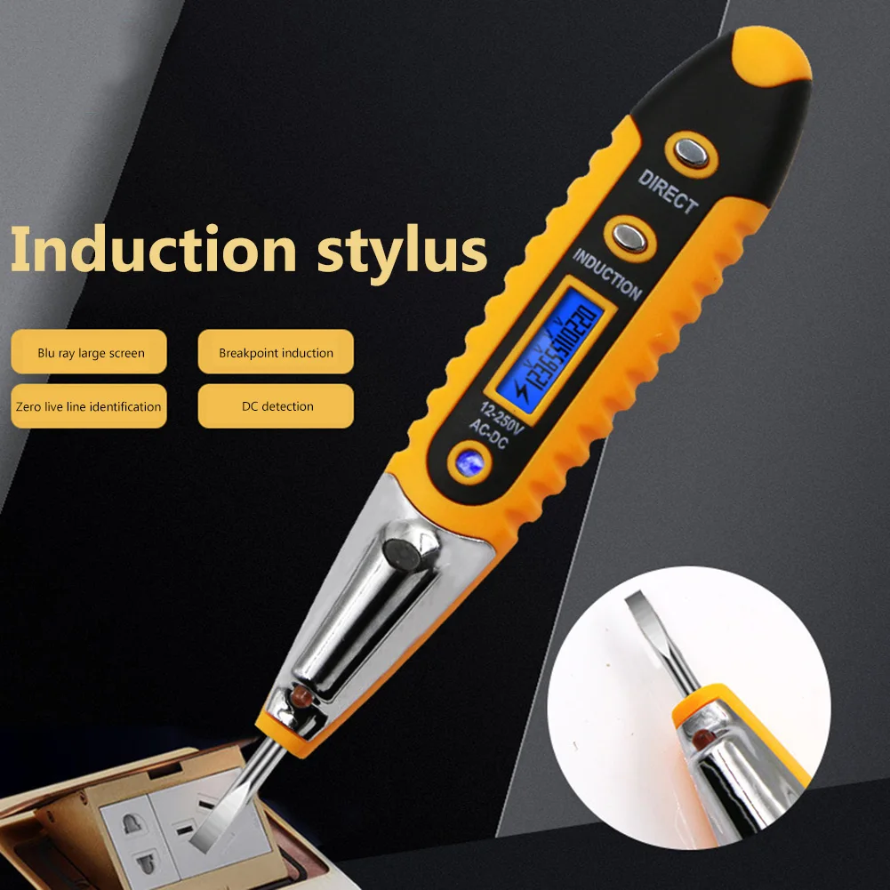 

Износостойкий тестер напряжения с цифровым светодиодным дисплеем, высокая твердость, легкий электродатчик для электрической утечки