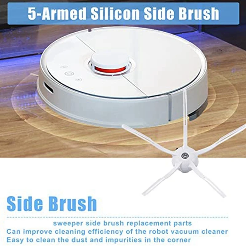 Комплект из 18 сменных аксессуаров для Xiaomi Roborock S4 S5 S6 E4 E20 E25 E35 S50 запчасти