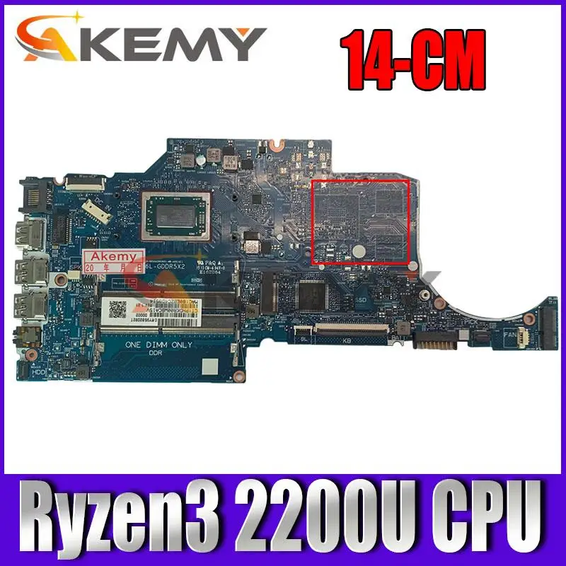 

L23393-601 для HP 14-CM 245 G7 материнская плата для ноутбука 6050A2983601-MB-A02 с процессором Ryzen3 2200U 100% протестирована