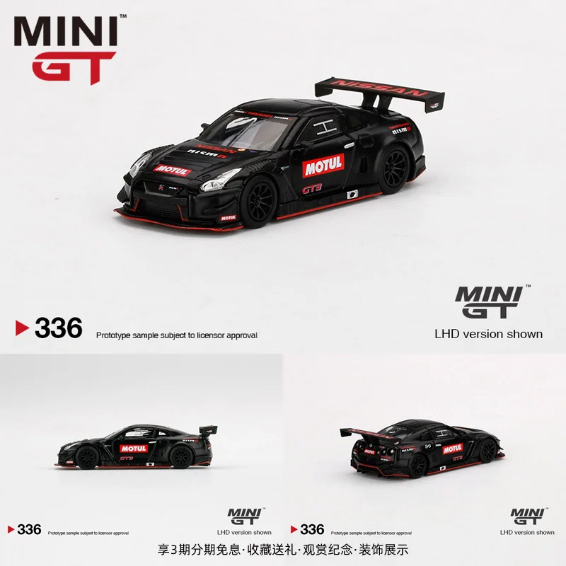 

Мини GT 1:64 Nissan GT-R, испытательный автомобиль NISMO GT3, модель автомобиля R35 из сплава