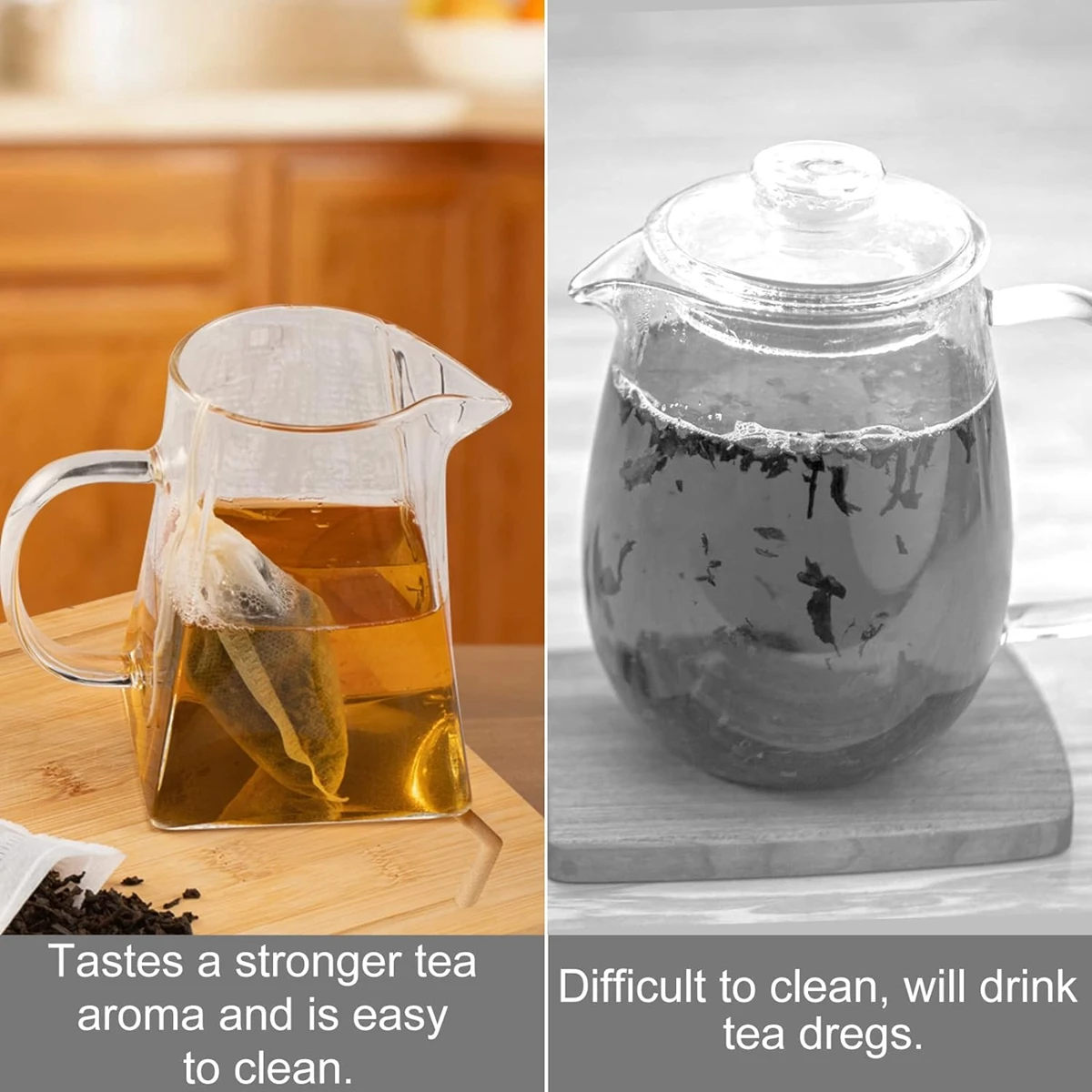 100 шт. одноразовые чайные пакеты пустые пакетики нетканые тканевые с фильтром для