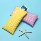 Модная сумка для солнцезащитных очков Чехол из искусственной кожи со стеклом женский бумажник портативный чехол для магазина ярких цветов очки для близорукости