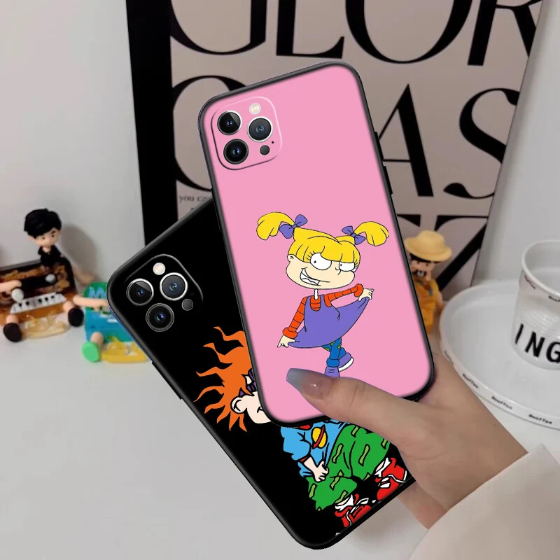 Новый высококачественный чехол IJ47 R-Rugrats для iPhone SE, X, XS, XR, 16E, 17, 11 Pro Max, 8, 7, 6, 6s Plus, Air (art.: 3920db9080376) - 3920db9080376