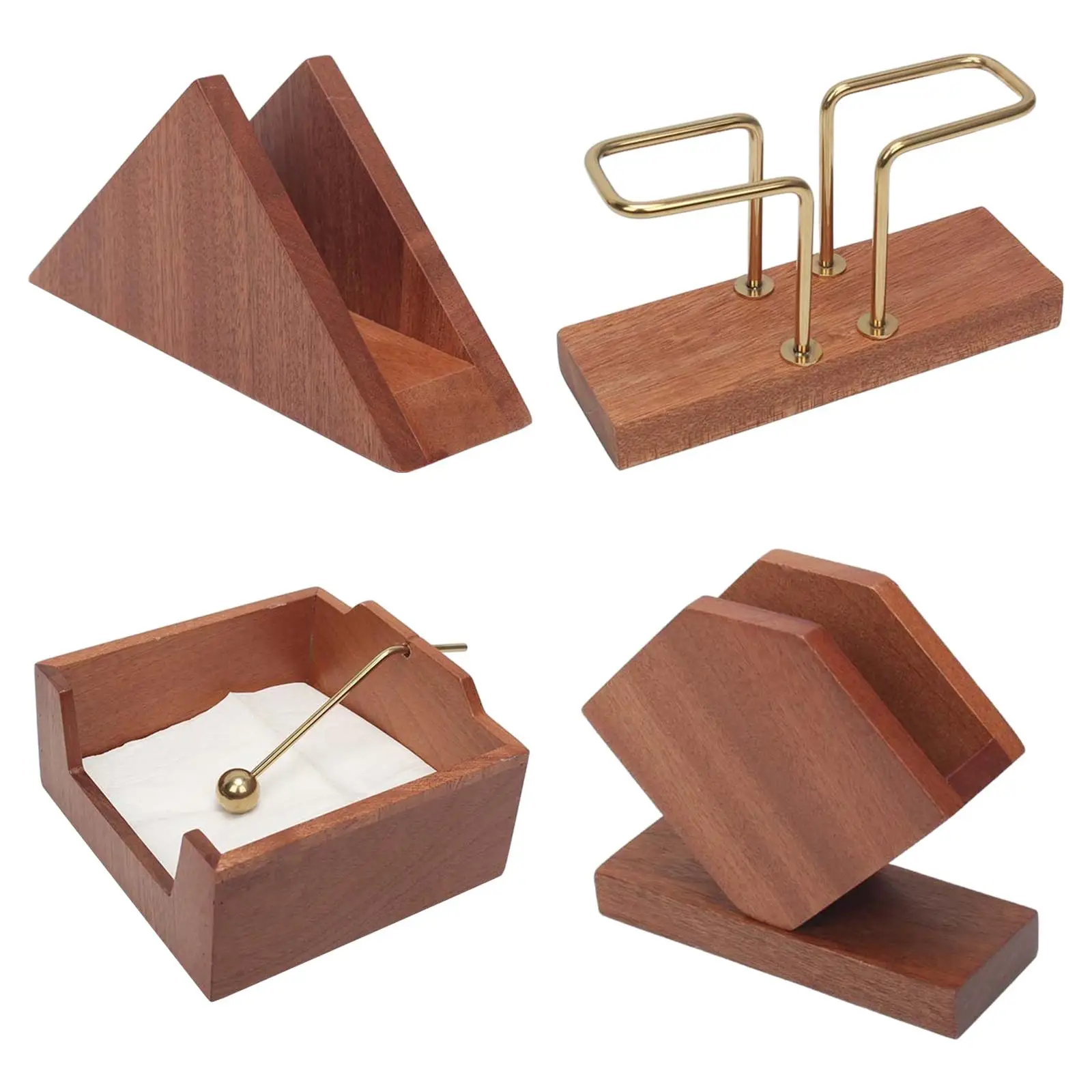 

Tissue Box Holder Vertical Wood Creative Organizer Tissue Holder for Home Table Removable Tissue Disposable Paper Decorative