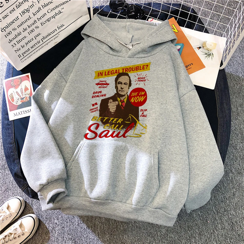 

Толстовки Better Call Saul женские в стиле 90-х кавайное аниме зимняя одежда женская в эстетическом стиле с капюшоном
