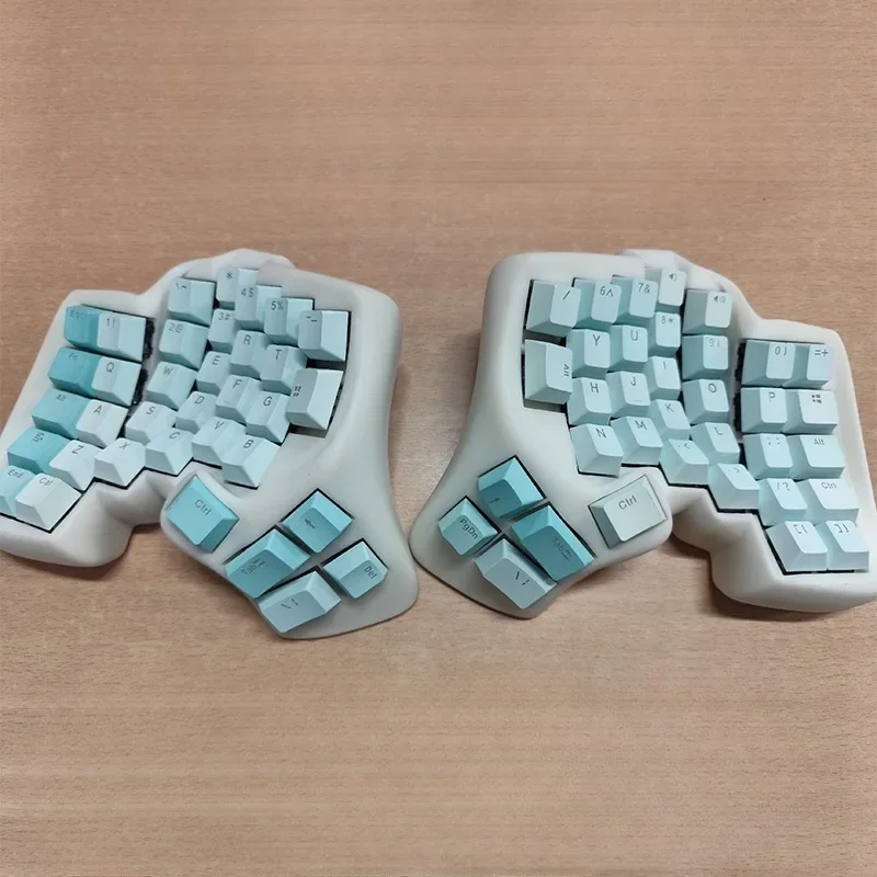 Комплект механической клавиатуры Redox Split 70-клавишная проводная/беспроводная