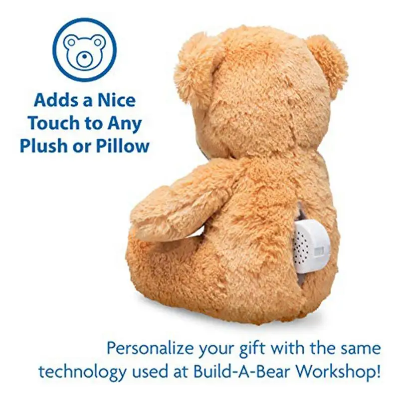 Звуковой рекордер с мягкими животными 60-секундная кнопка звуковая коробка