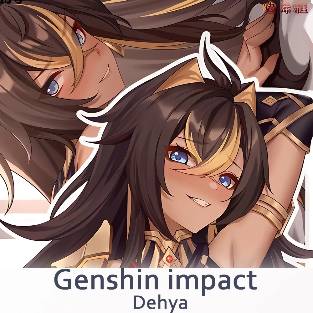 

Аниме игра Genshin Impact Dehya Cosplay двухсторонняя подушка Чехол Dakimakura обнимающее тело Otaku наволочка подарок