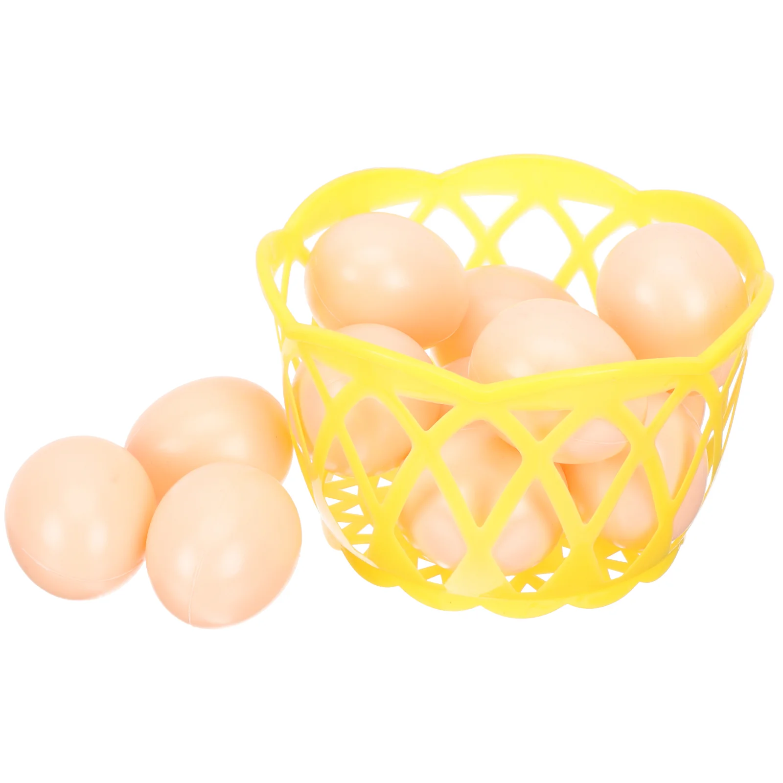 

Eggs Easter Egg Fake Simulation Party Kitchen Decorations Kids Artificial Play White Chicken Toy Blank Unfinished Props Decor