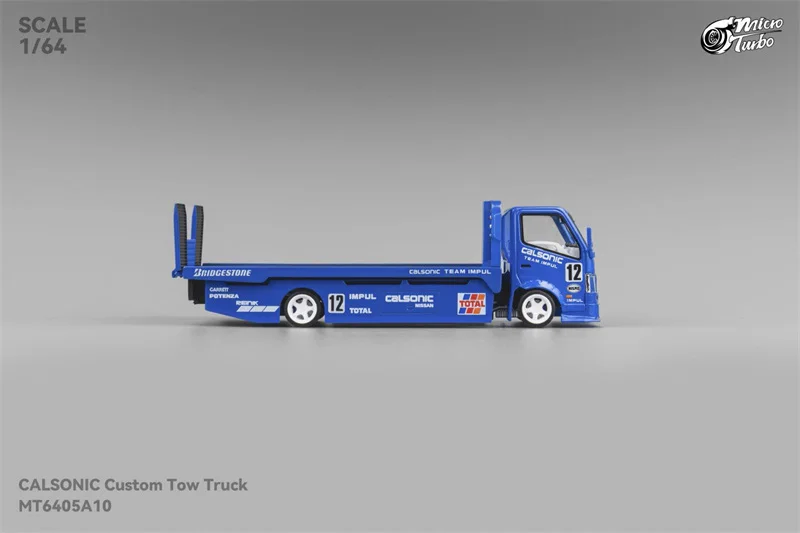 Костюм-буксирующий грузовик Micro Turbo 1:64, литая под давлением модель автомобиля Calsonic Kansel (art.: 3920cc640a528) - 3920cc640a528
