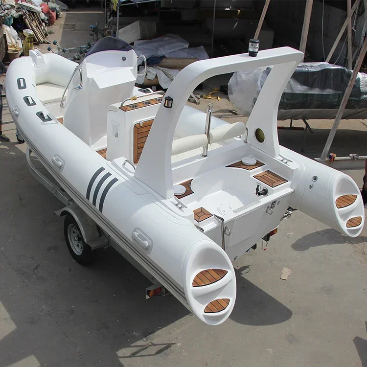 Надувная лодка из стекловолокна длиной 5 8 м 19 футов гребная яхта и для водных игр