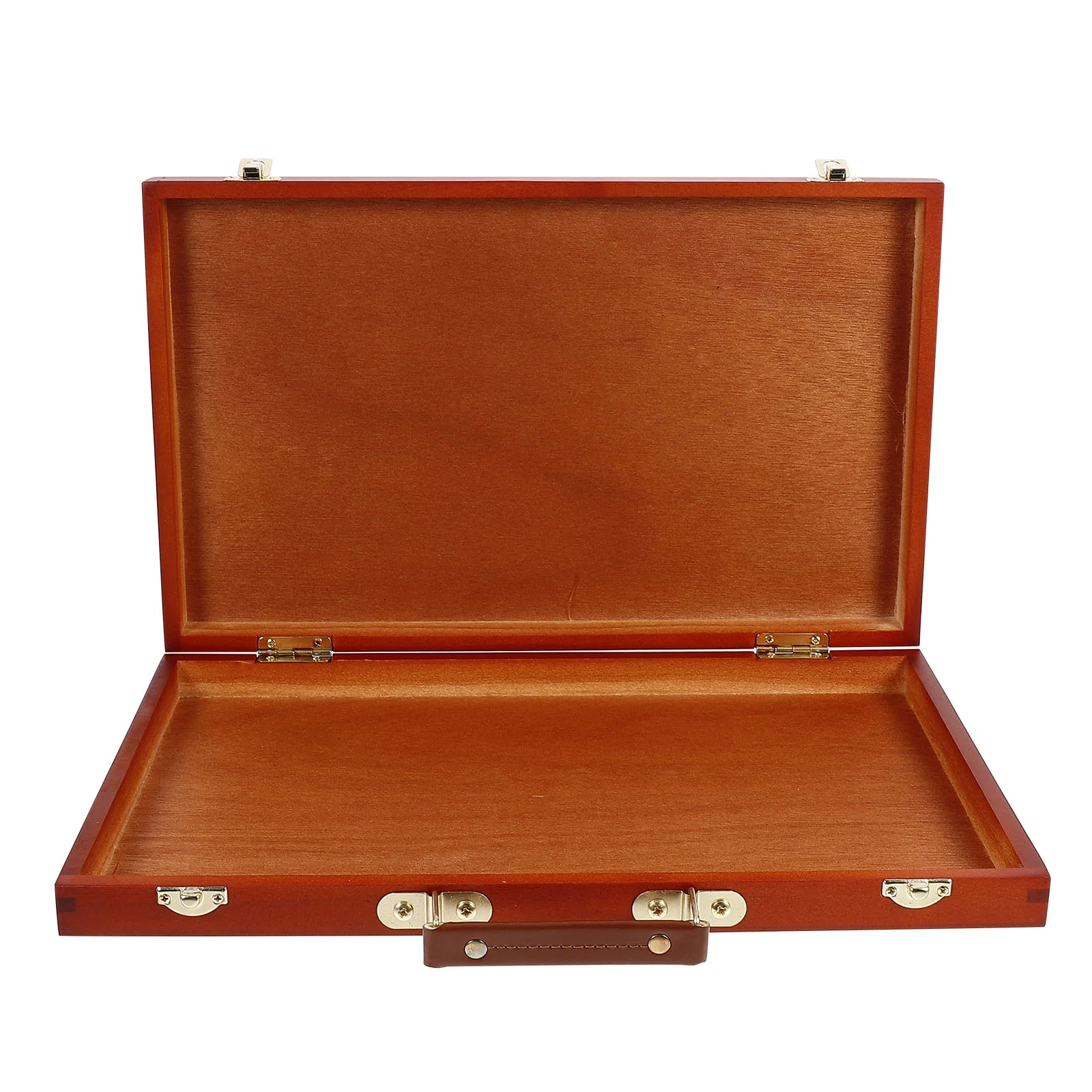 

Painting Box Case Drawing Pencils Storage Tabletop Easel Wooden Pigment Empty Container Accessories Set Luxurious Palette