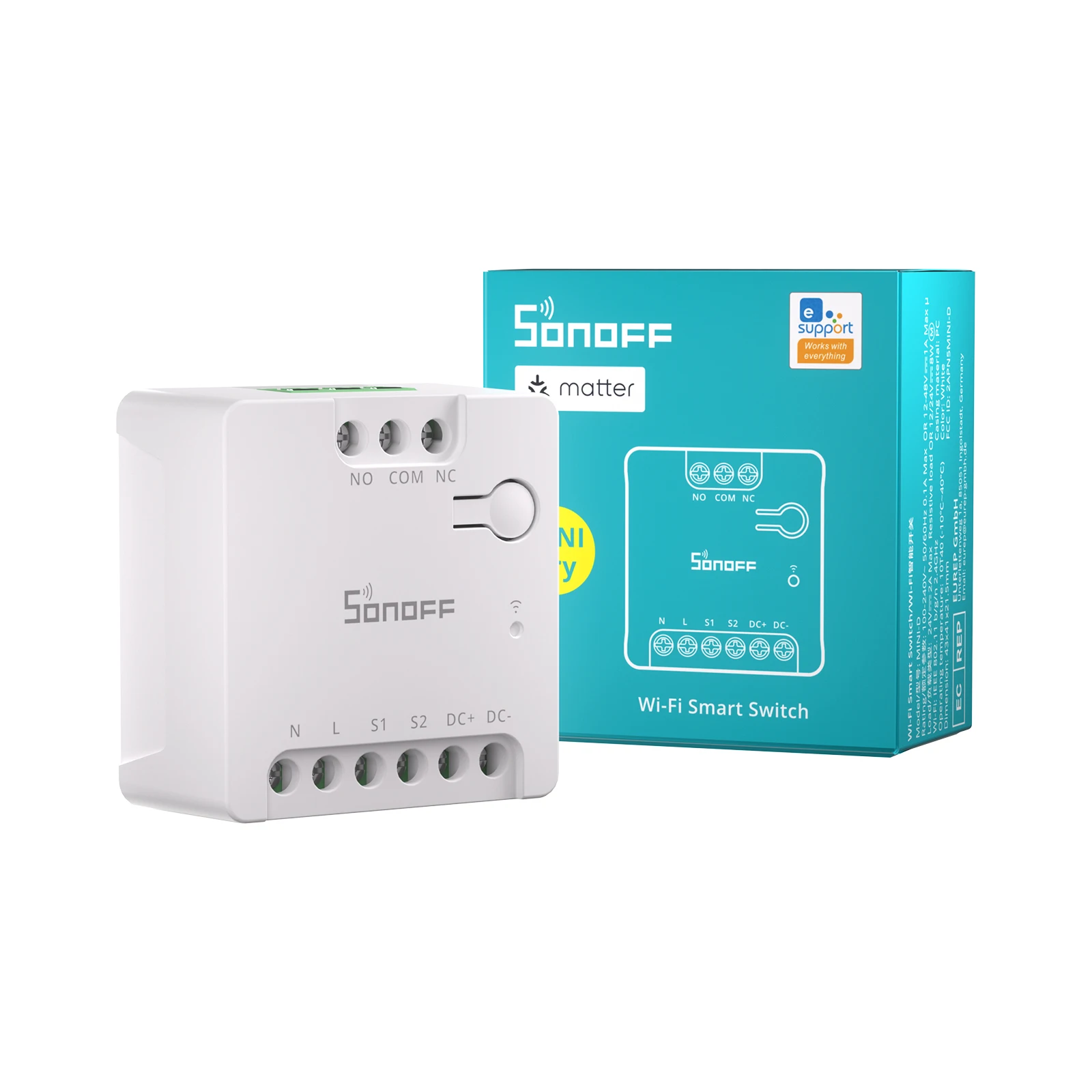 

SONOFF MINI-D Wi-Fi умный выключатель