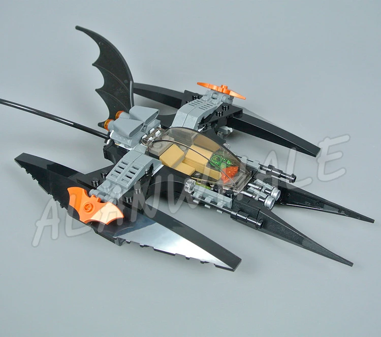 297 шт. набор строительных блоков Super Fighter Brother Takedown Batjet регулируемые Talons 11023