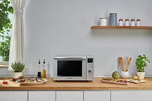 Фотопечь Panasonic NN-DF383-microwave с комбинированным грилем (1000 Вт 23 л 6 уровней инвертор