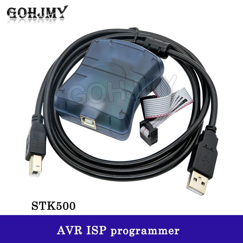 AVR загрузчик ISP/кабель для загрузки/программатор/совместим с оригинальным STK500 AVRISP MKII XPII