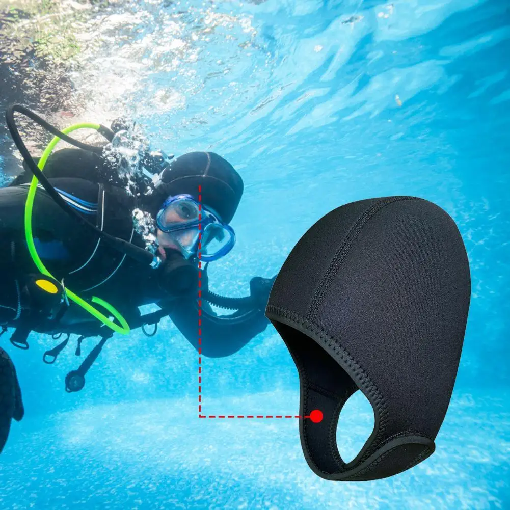 

Diving Cap Practical Lightweight Ergonomics Design Durable Useful Surfing Hood for Diving Diving Hat Diving Hat