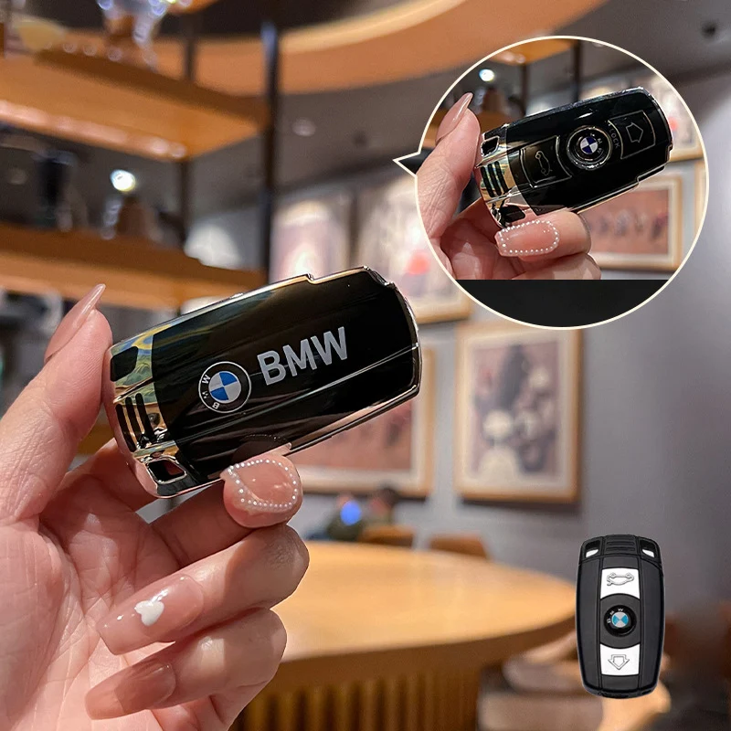 Модный чехол-накладка из ТПУ для смарт-ключа автомобиля BMW E60 E61 E70 E81 E87 E90 E91 E92 X1 X5 X3 серий 1, 3, 5, 6, Z4. Аксессуары. (art.: 3920da8ea9937) - 3920da8ea9937