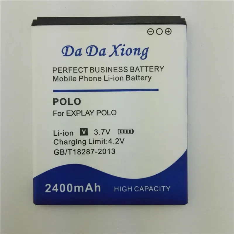 Новый Сменный аккумулятор Explay Polo на 2400 мАч для