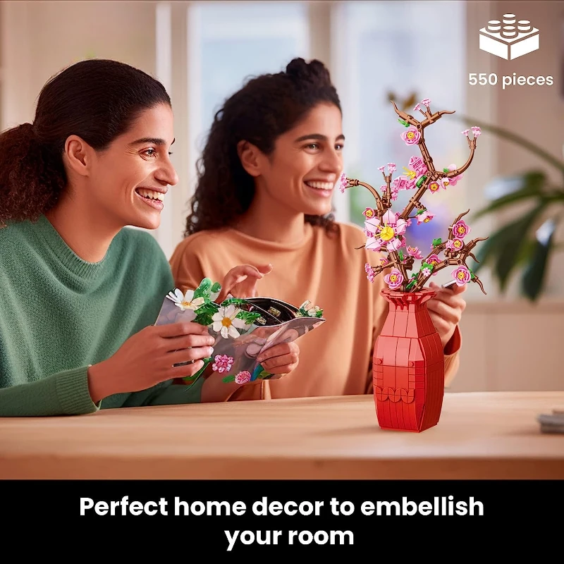 Креативный Набор Бонсай сделай Сам С Блоками Вишни Для Украшения Дома