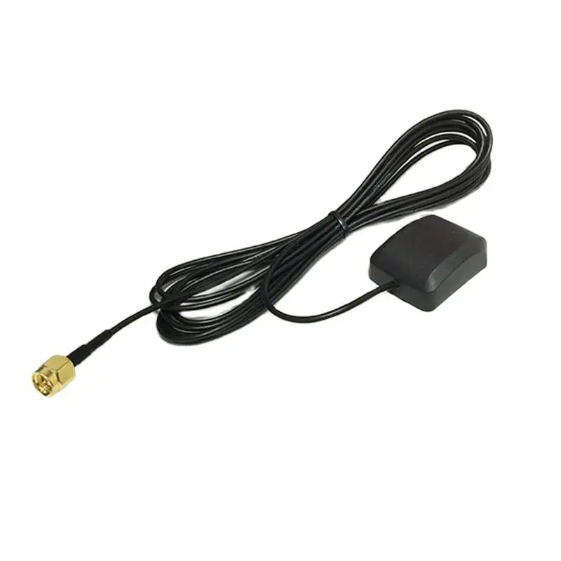 

1PC GPS Antenna SMA Male Plug 3M Cable for Car Navigation