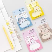 kawaii share time cartoon strip combination sticky notes students with note notes n post notes annotating index post message