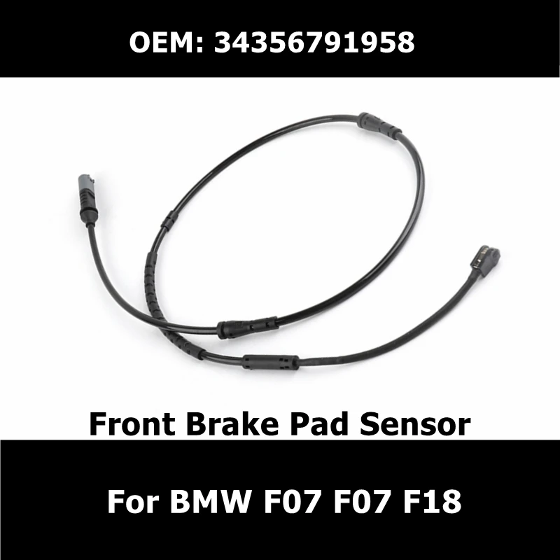 

34356791958 1Pcs Brake Pad Sensor for BMW F07 F07 F18 Front Brake Wear Warning Contact Line Car Accessories