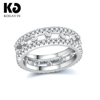 kogavin female rings anillos crystal wedding fashion accessories anillos mujer ring engagement 3a cubic zirconia gift party ring