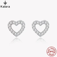 925 silver original ring authentic sterling jewelry free shipping earring s925 jewellery for women stud earrings diamond inlaid