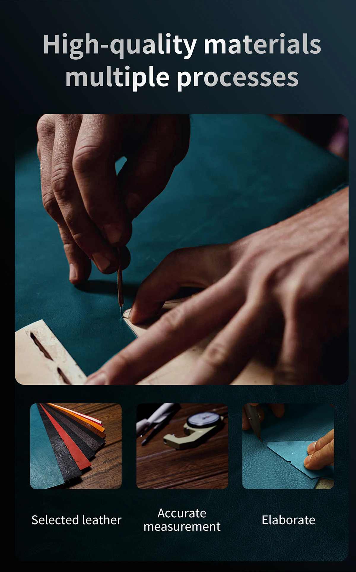 Кожаный чехол для Xiaomi Redmi 14C 4G 360° ° Защита всего тела нано-адсорбционный держатель