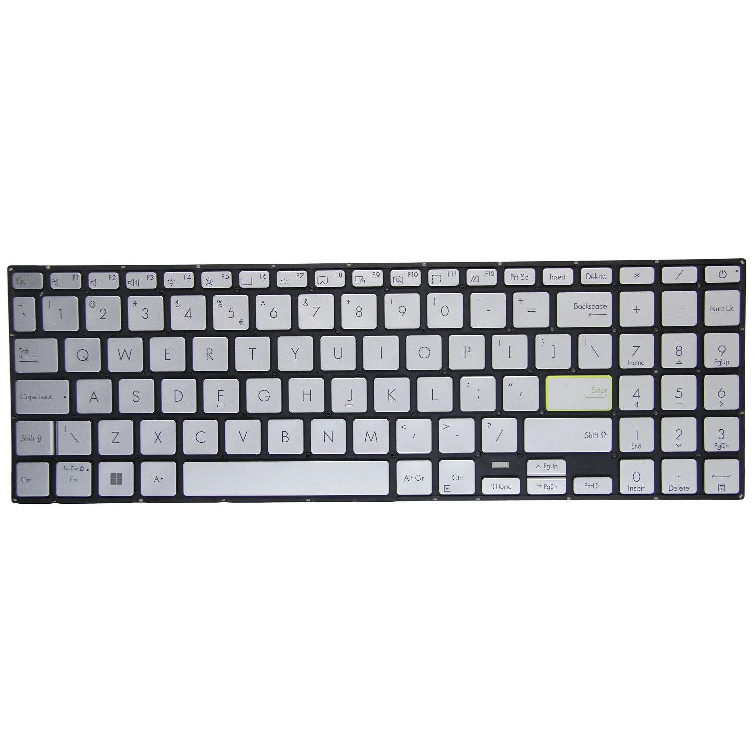 100% новая оригинальная американская/FR (AZERTY)/GR/UK (GB) для Asus X521 X521FA S5600F X521F английская