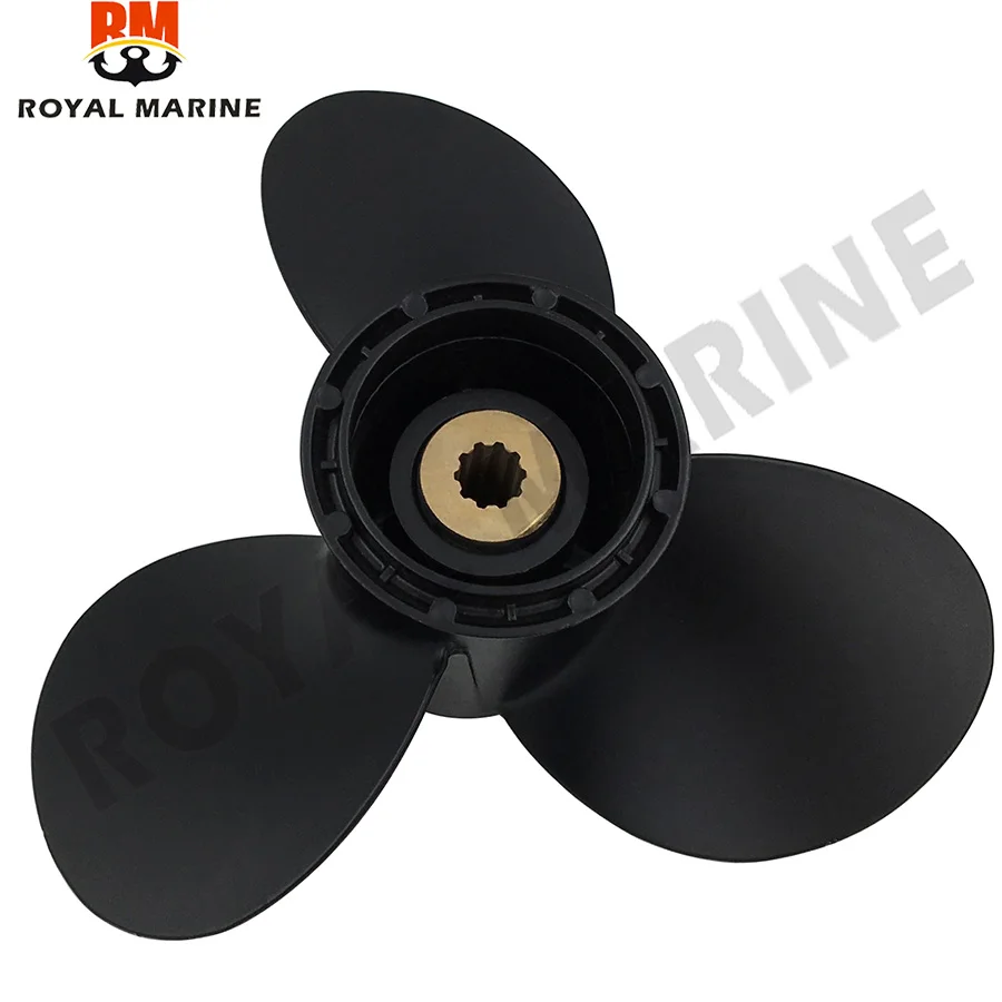58100-93723-019 Пропеллер 9 1/4 X для подвесного мотора Suzuki 8HP-20Hp алюминиевый сплав 3