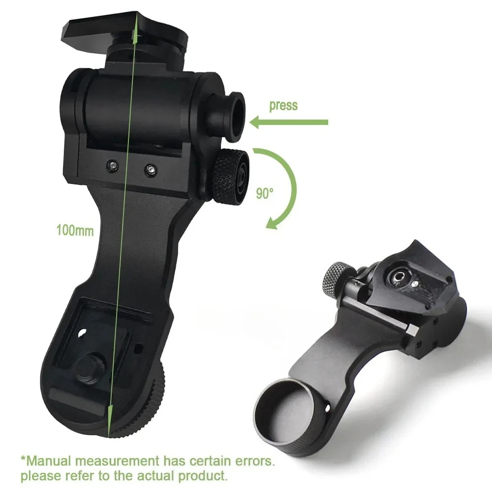 Фото Металлическое крепление J-Arm для шлема NVG, адаптер-кронштейн типа «ласточкин хвост» для PVS14 и L4G24, SOTAC №2
