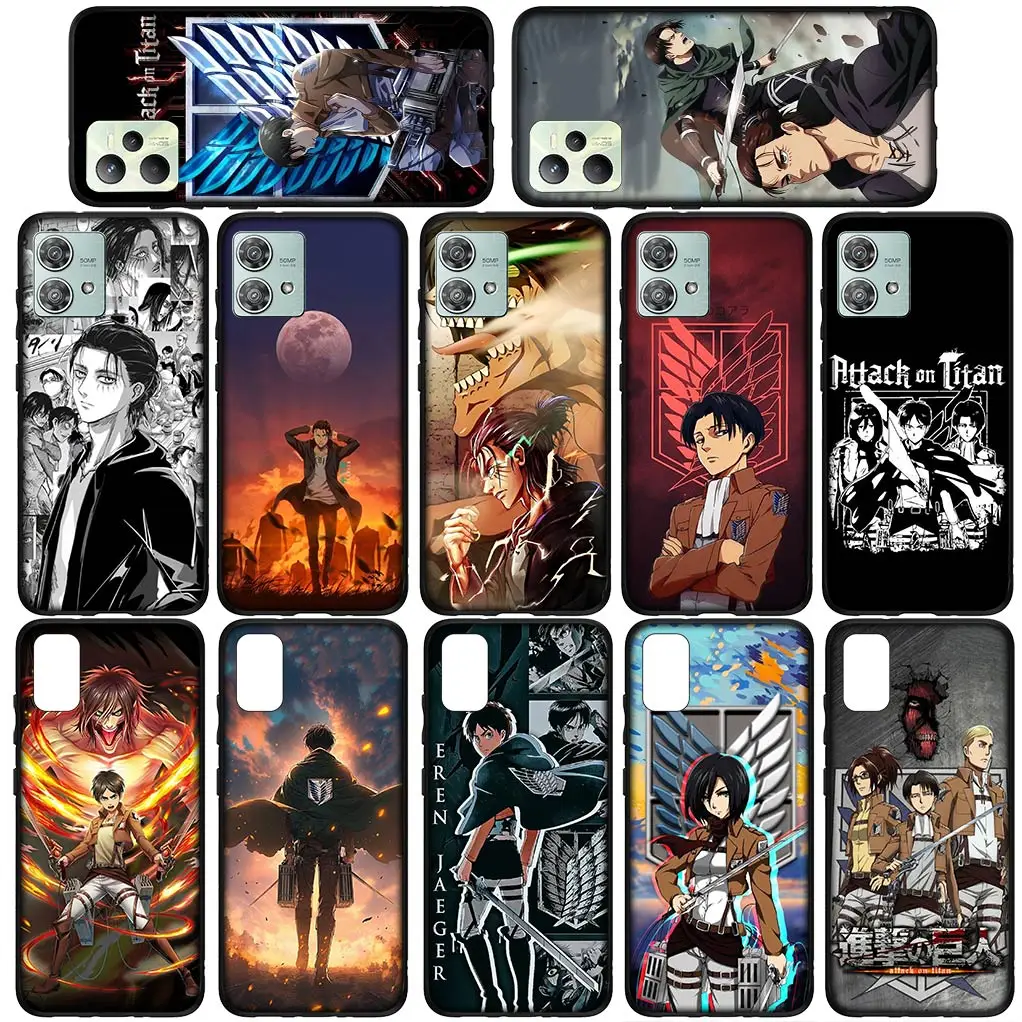 Чехол для телефона Levi из атаки на Титанов Эрена джейгера чехол Xiaomi Poco C65 C55 C50 C51 X3 NFC